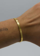 Gold Tidal Bracelet