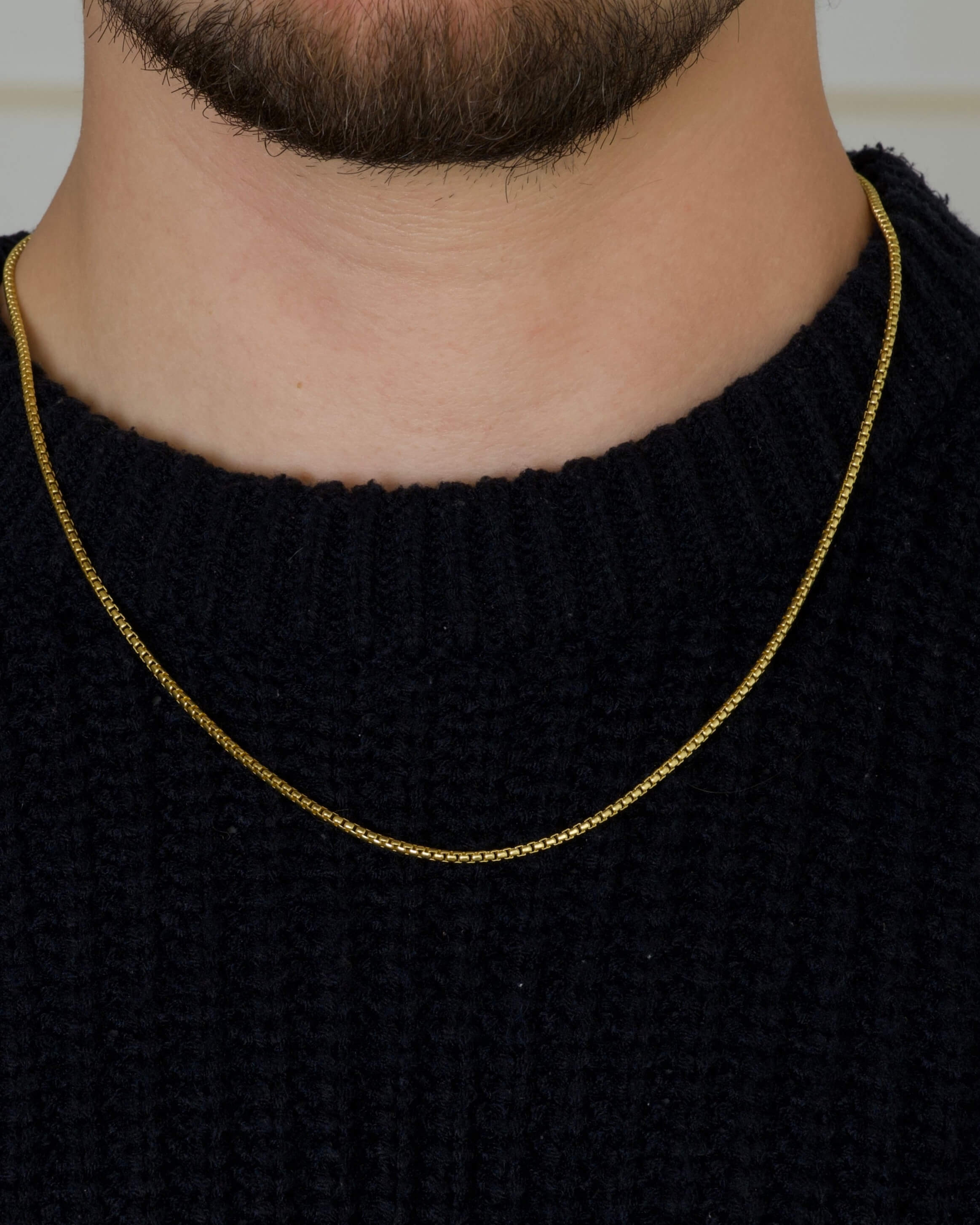 925 Anchor Chain Gold