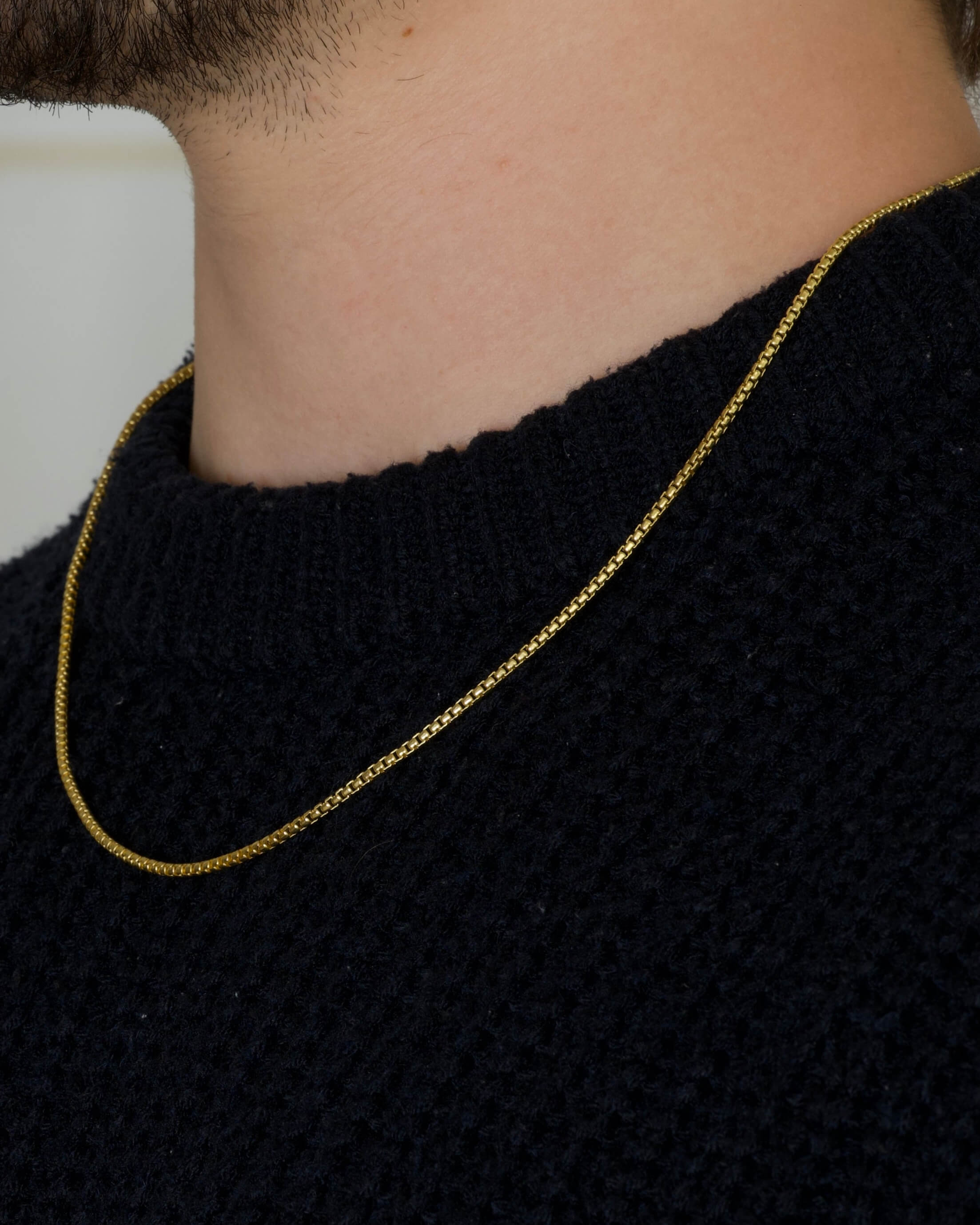 925 Anchor Chain Gold