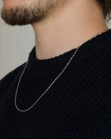 Chaîne à perles alternées 925