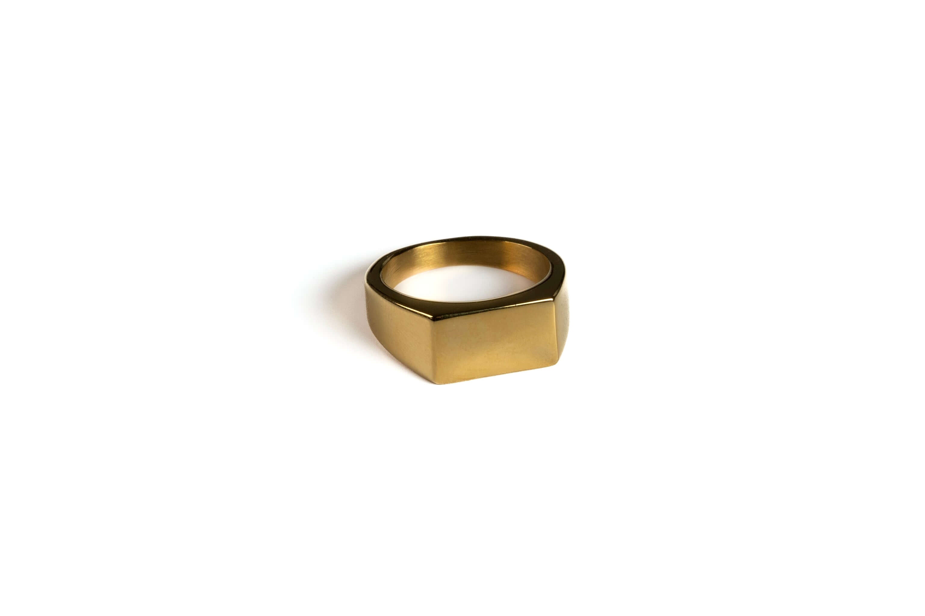 Gold Slate Ring