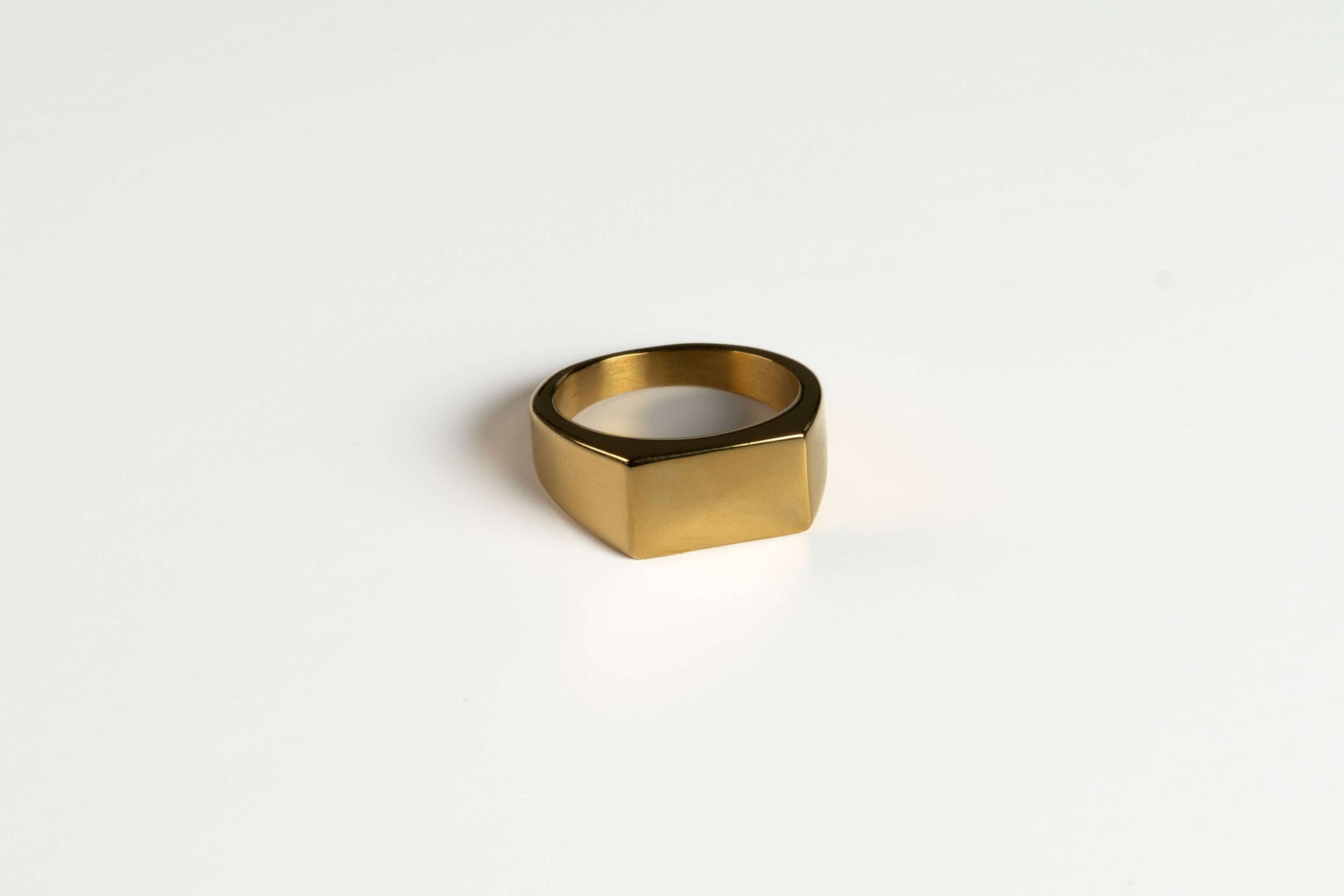 Gold Slate Ring
