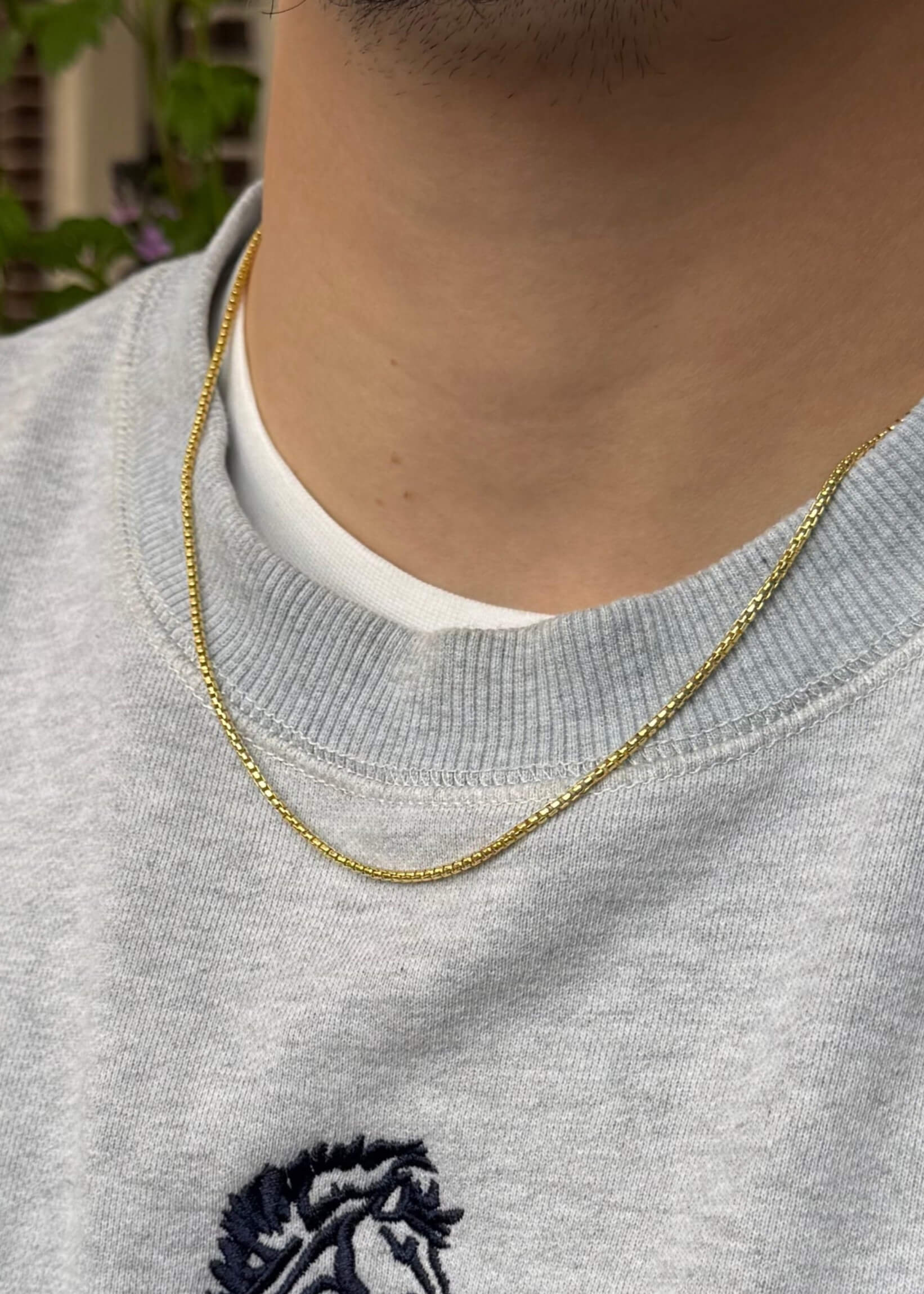 925 Anchor Chain Gold