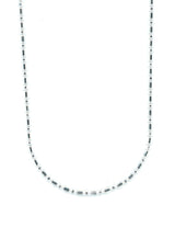 Chaîne à perles alternées 925