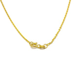 Chaîne en grains de café 925