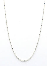 Chaîne à perles alternées 925