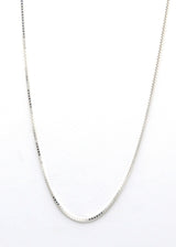 White Silver Box Chain