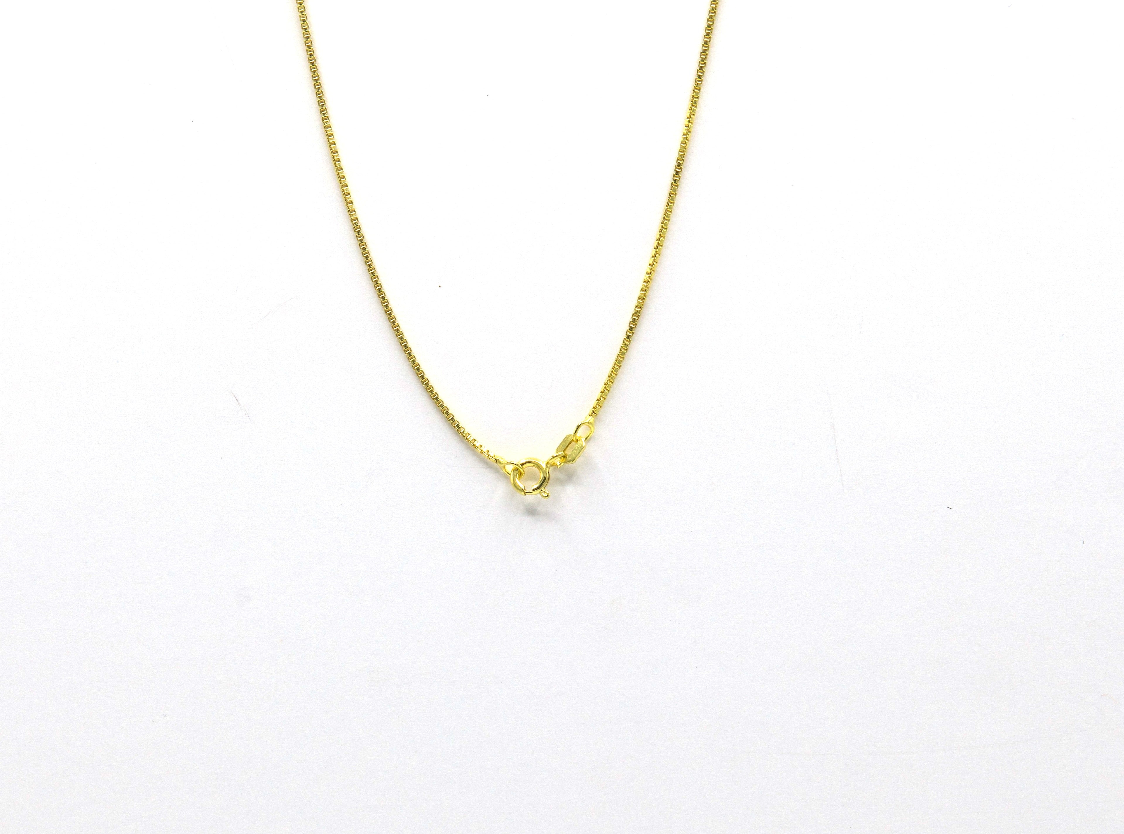 925 Boxed Chain Gold