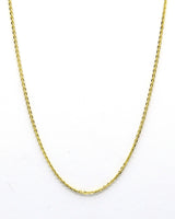 Chaîne en grains de café 925