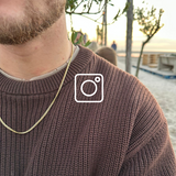 instagram customer with chain