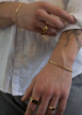 Rectangle Link Bracelet