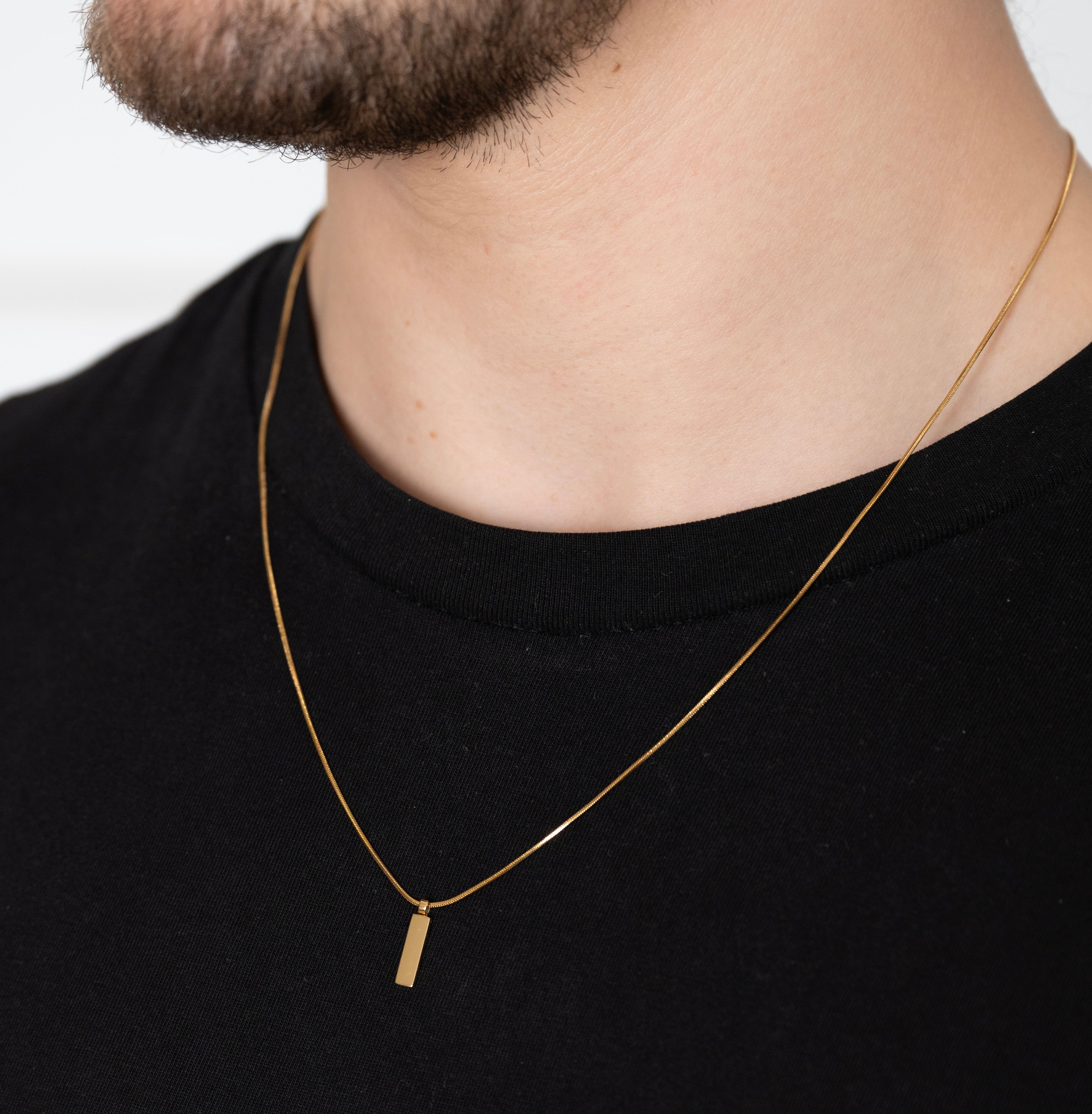 Small Pendant Chain Gold