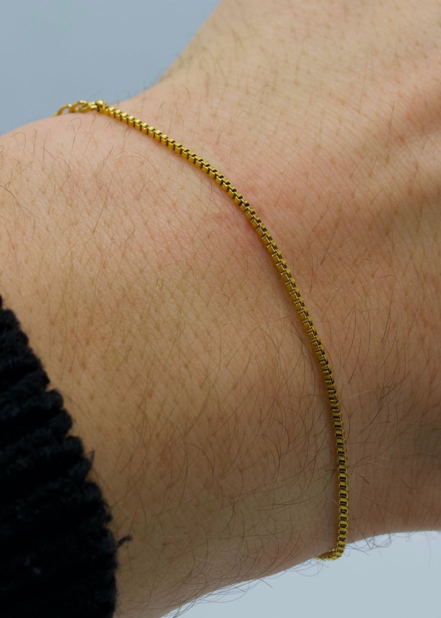 Bracelet en boîte d'or