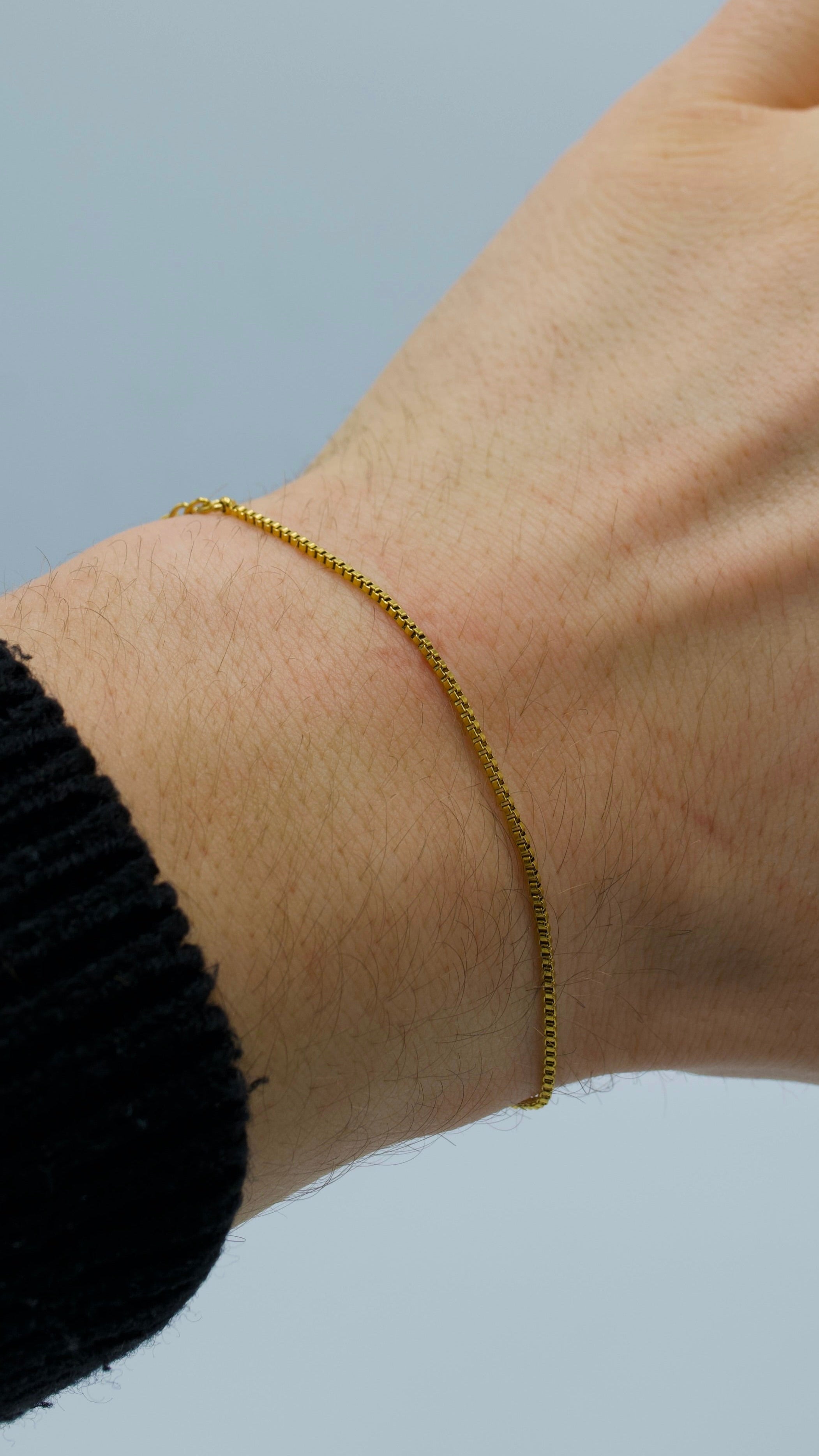 Gold Boxed Bracelet