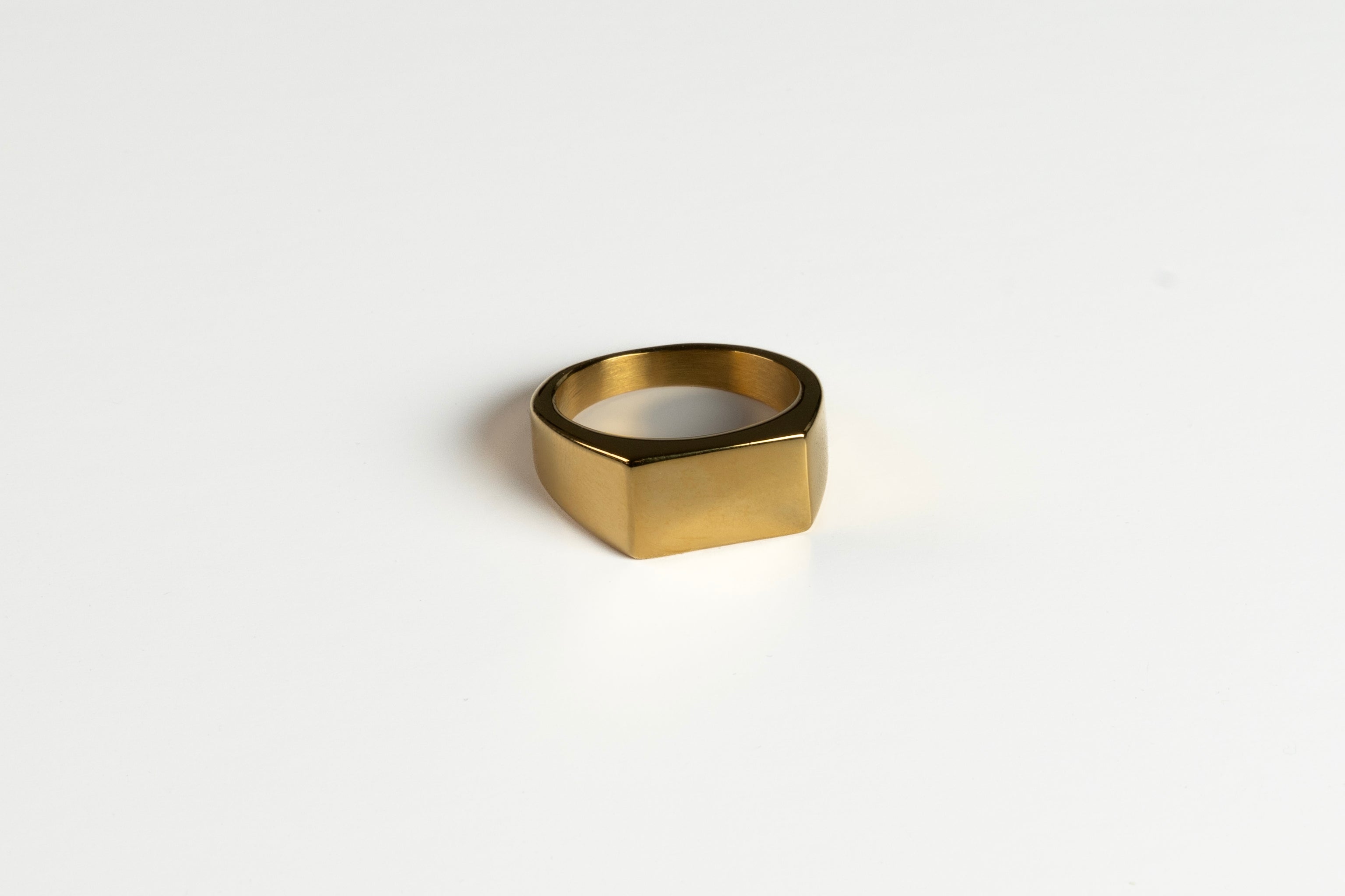 Gold Slate Ring