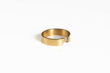 Gold Adjustable Ring