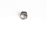 Sculpted Square Gem Ring
