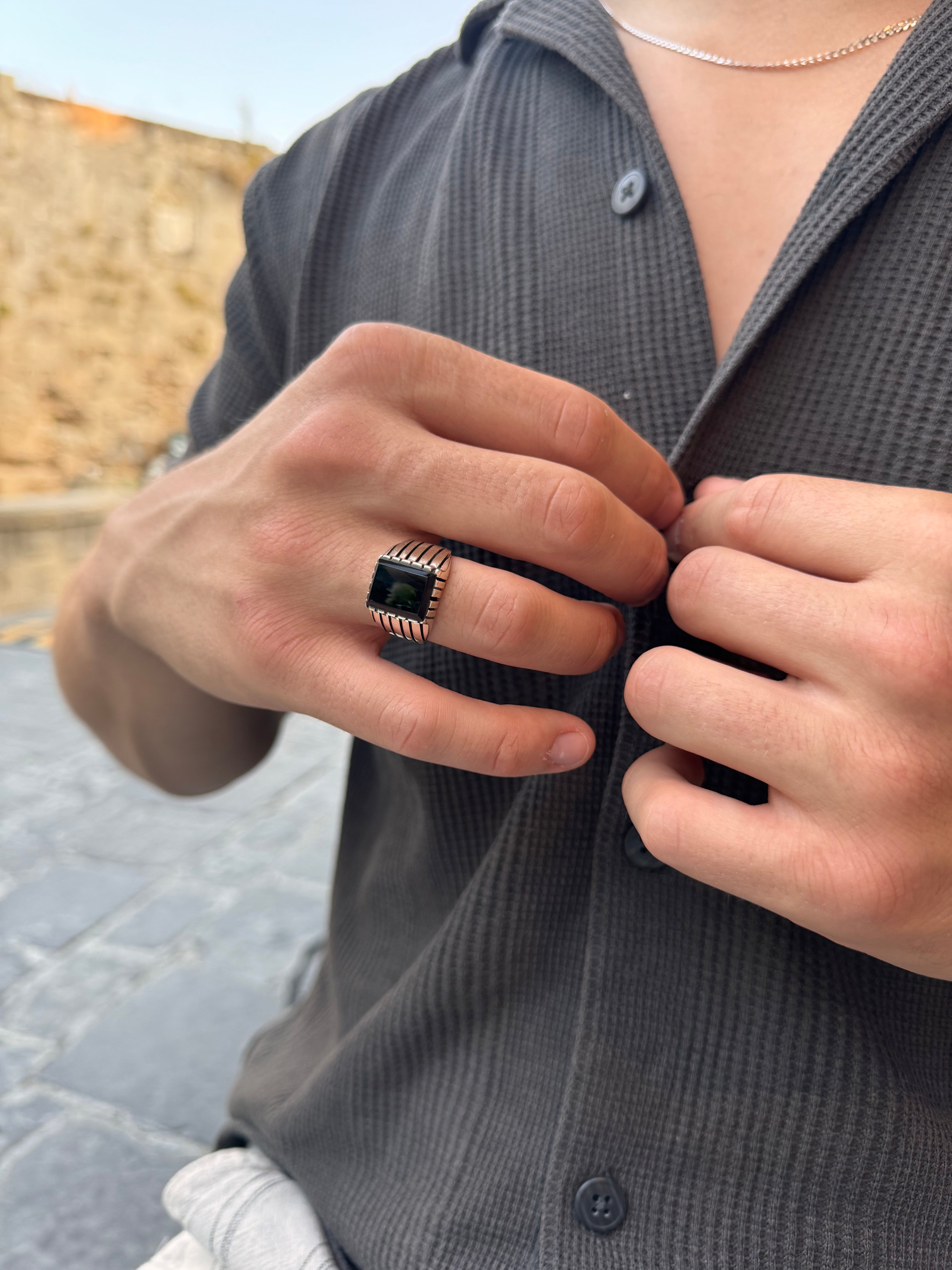 925 Silver Stone Ring
