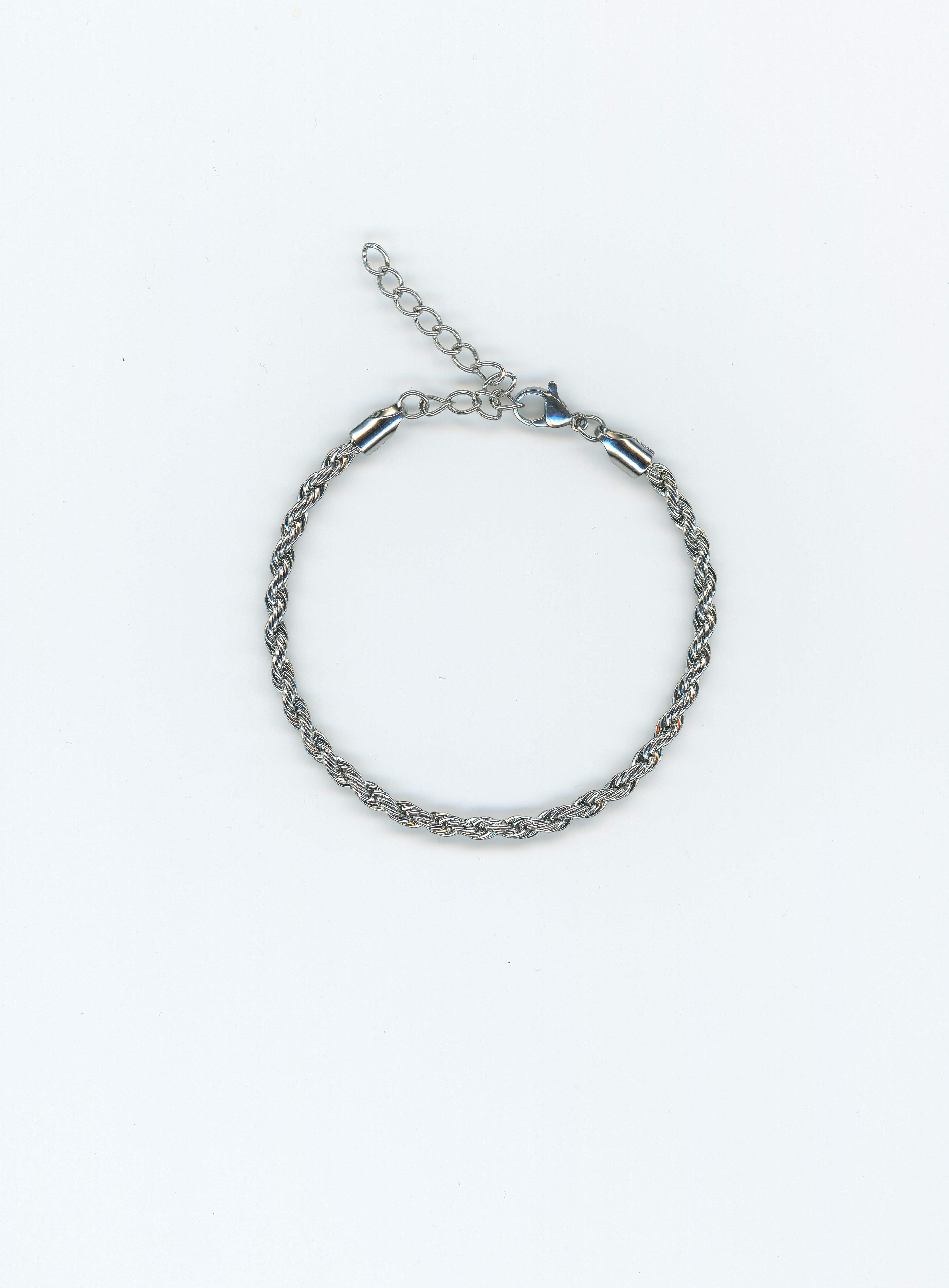 Rope Bracelet Silver