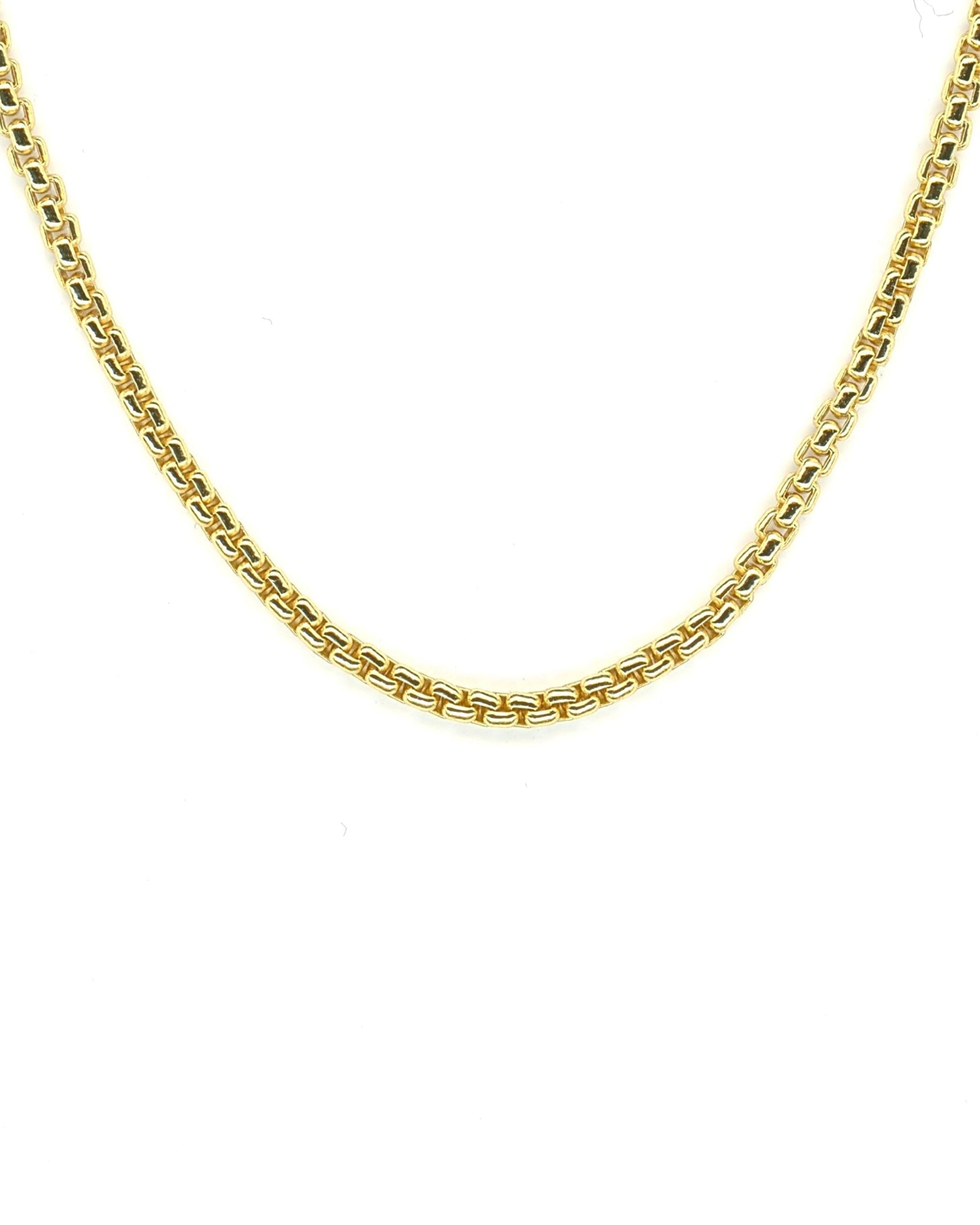 925 Anchor Chain Gold