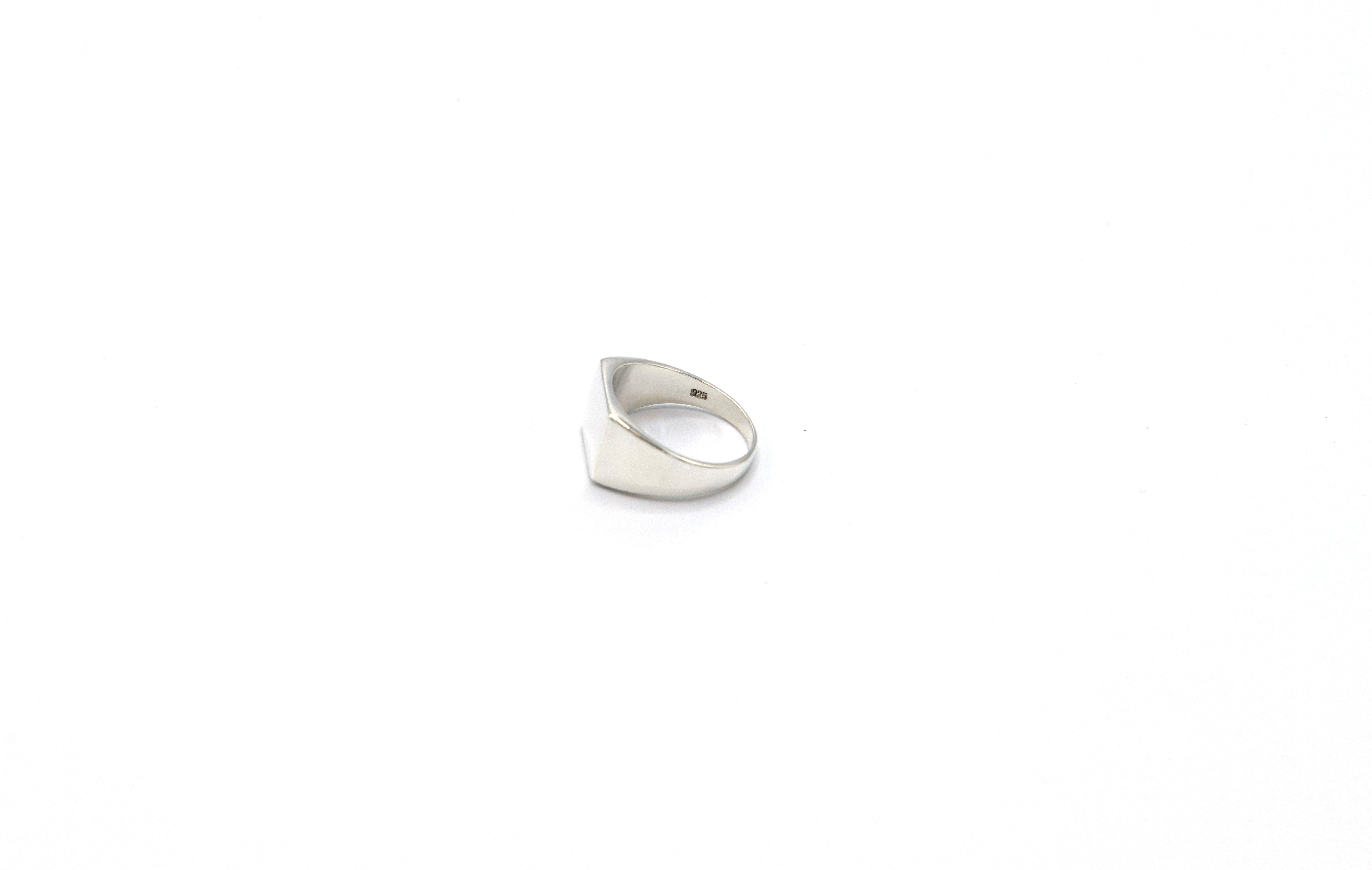 925 Rectangle Signet