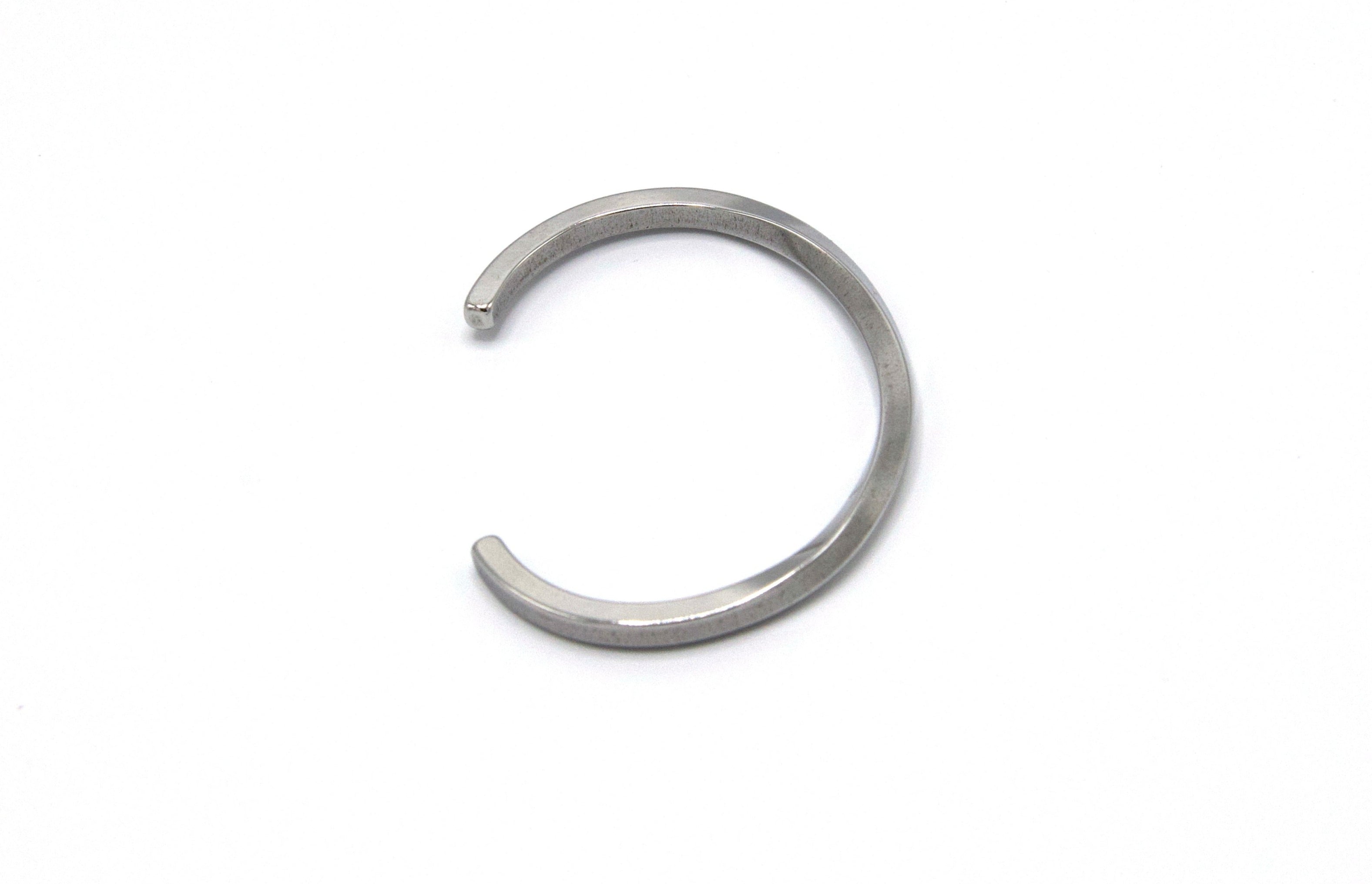 Wavy Silver Bracelet