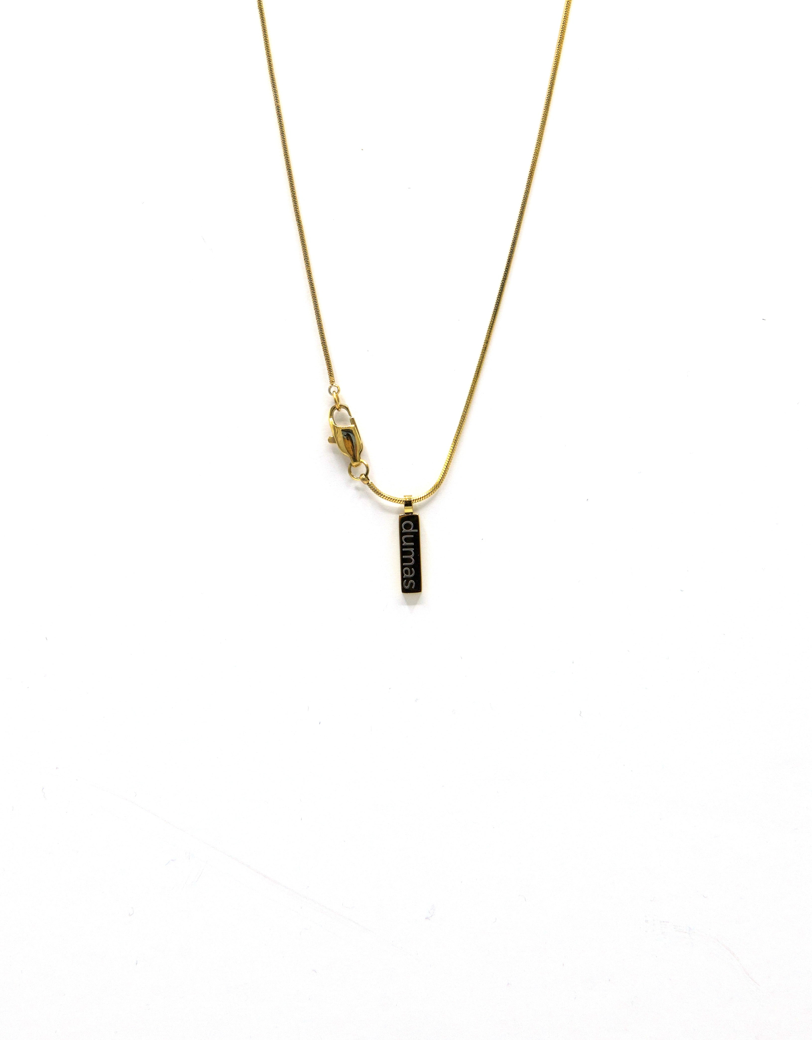Small Pendant Chain Gold