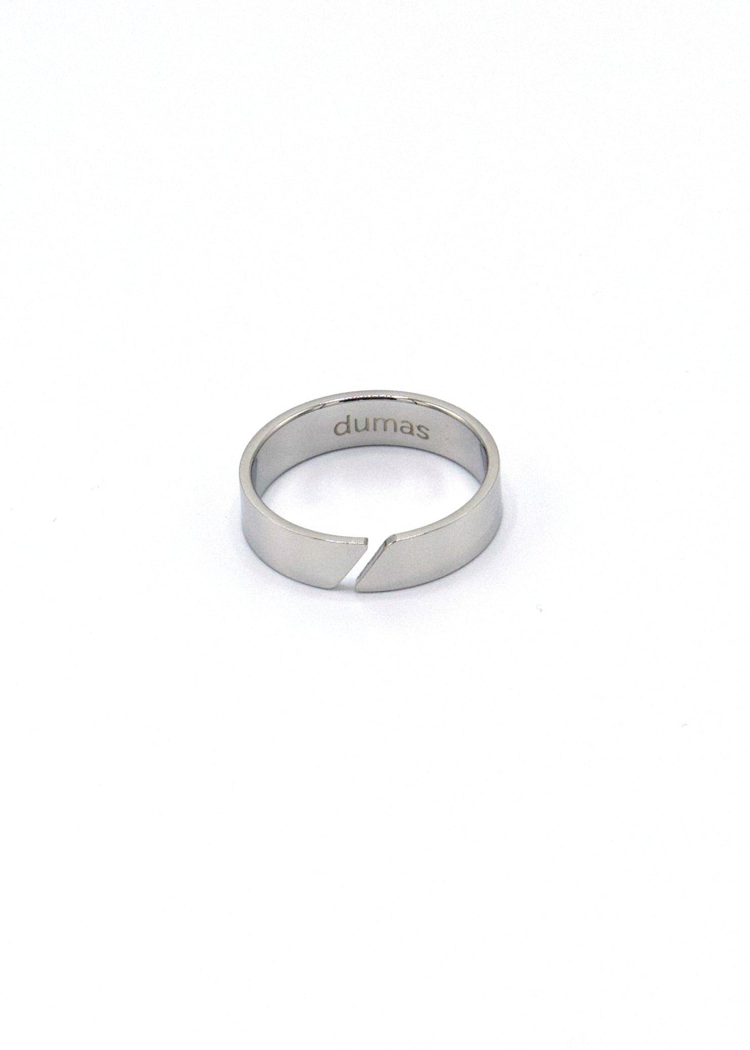 Bague réglable en argent